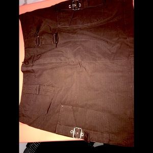 Mossimo youth size 10 brown shirt skirt